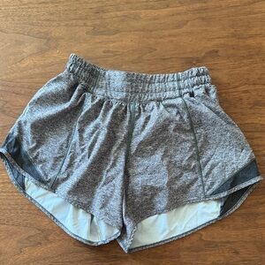 lululemon athletica Gray Women’s Athletic Shorts with Inner Liner